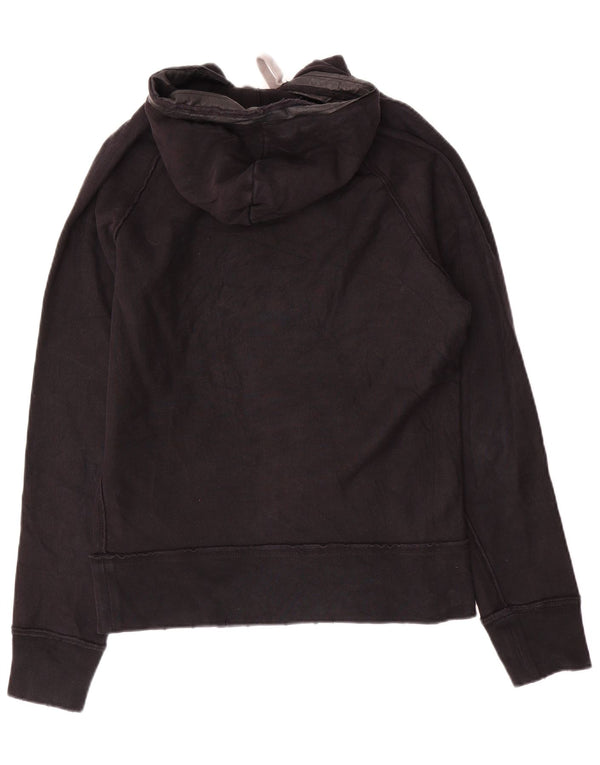 Diesel Herre grafisk hættetrøje Jumper Medium Sort Bomuld