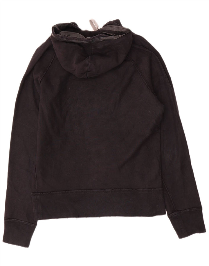 Diesel Herre grafisk hættetrøje Jumper Medium Sort Bomuld