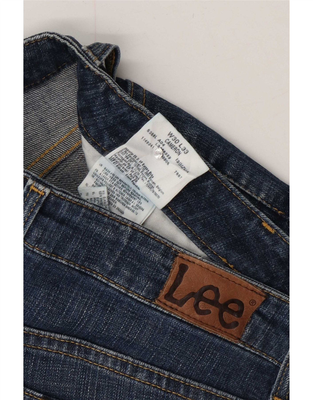 Lee Dame Cameron Bootcut Jeans W30 L30 Blå Bomuld