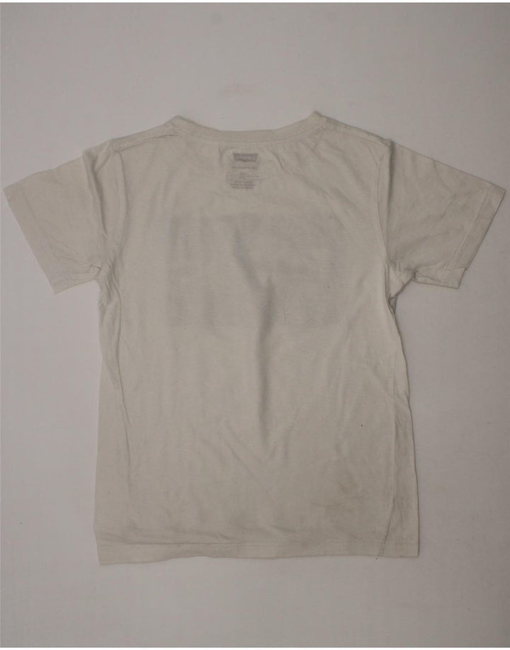 LEVI'S Boys Graphic T-Shirt Top 11-12 Years White Cotton Vintage Levi's and Second-Hand Levi's from Messina Hembry 