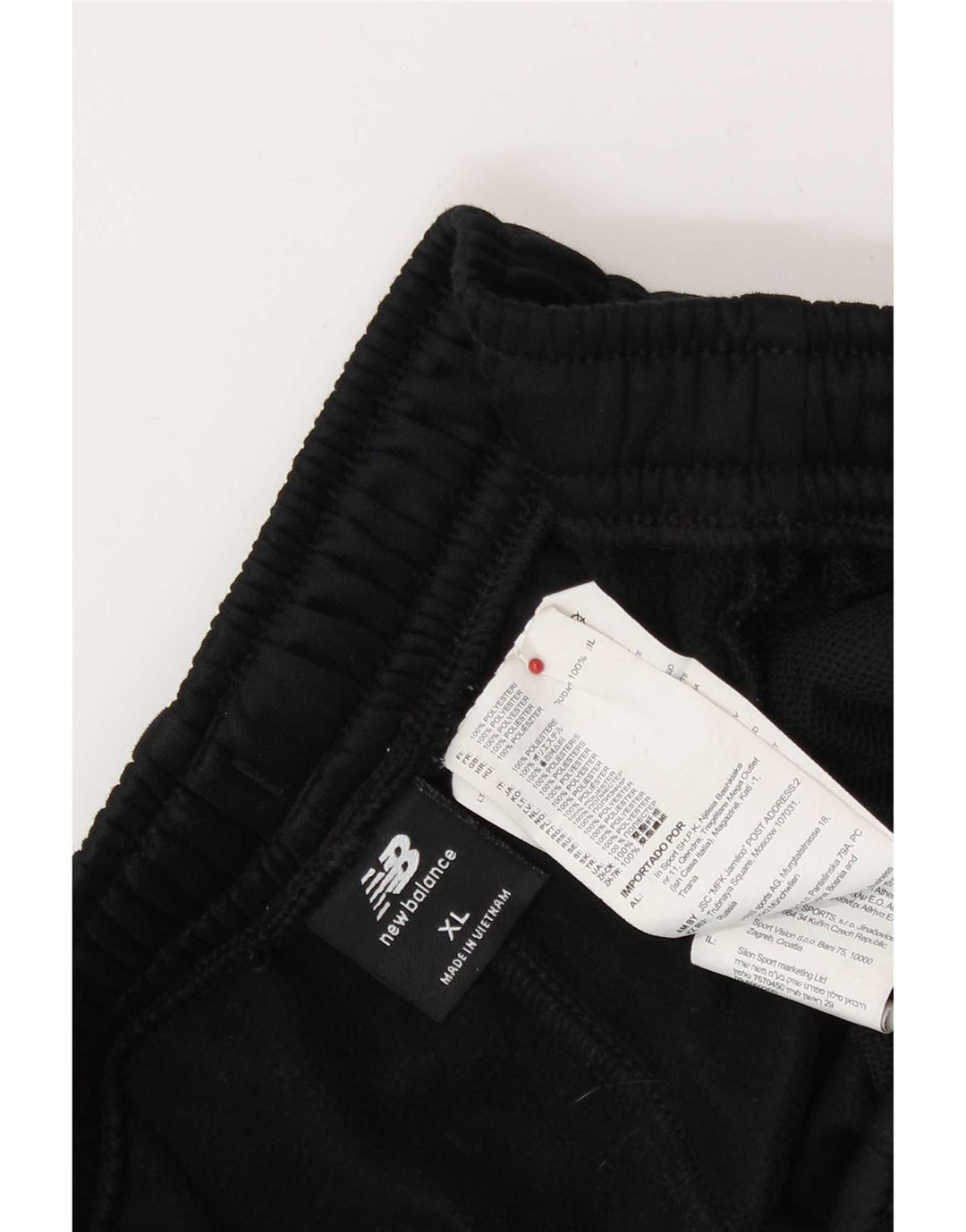New Balance Herre træningsdragt bukser XL sort polyester