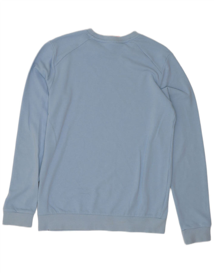 Adidas Boys Graphic Sweatshirt Jumper 15-16 år Blå Bomuld