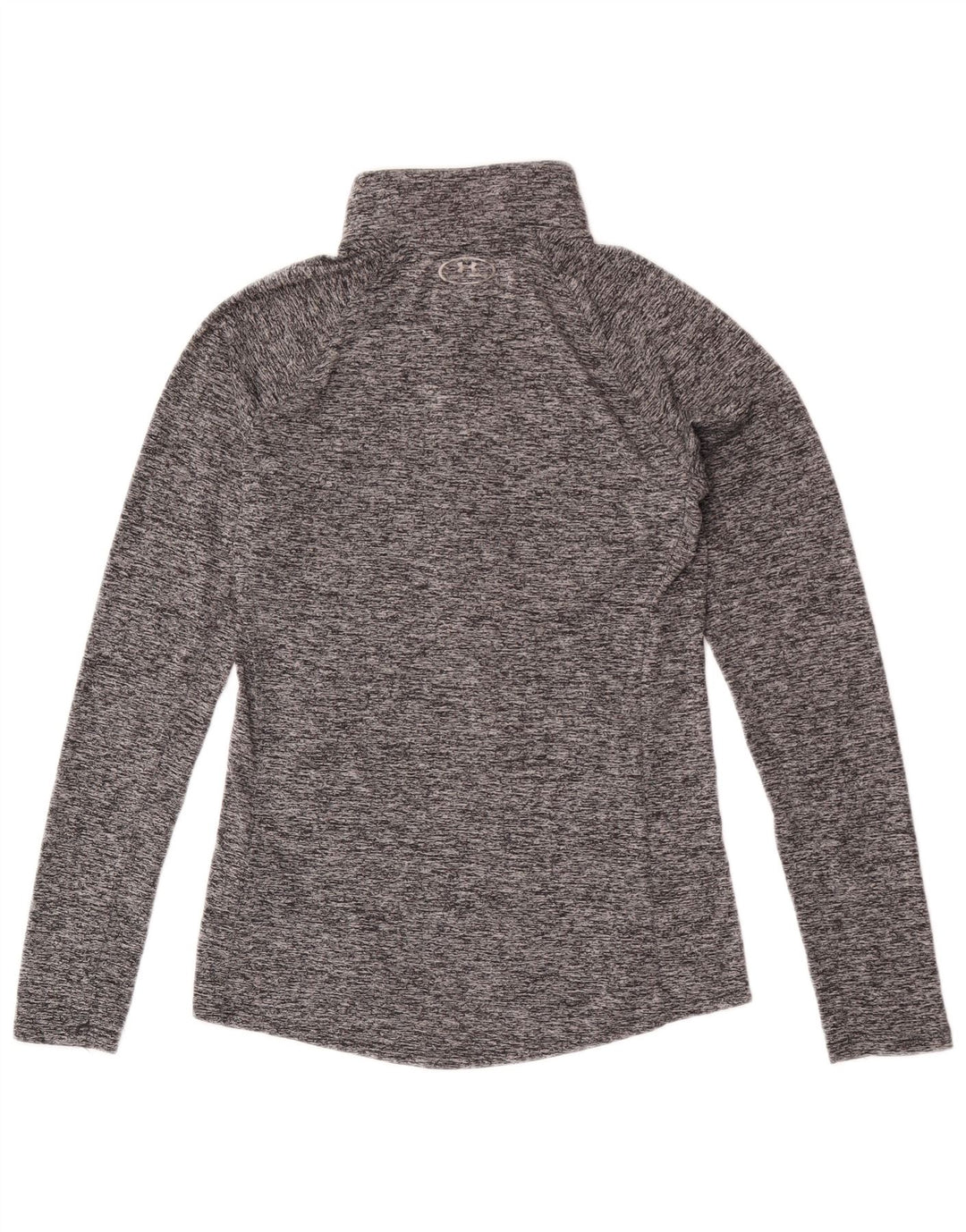 Under Armour Herre Heat Gear Pullover Træningsdragt Top Lille Grå Flecked