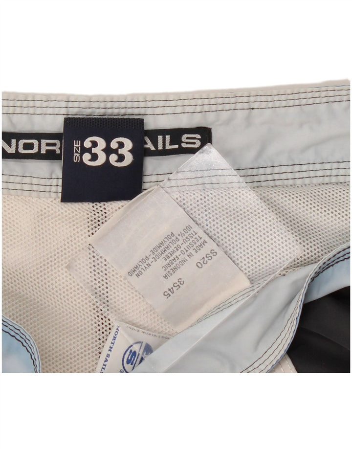 NORTH SAILS Badeshorts til mænd Medium Sort Colourblock Polyamid
