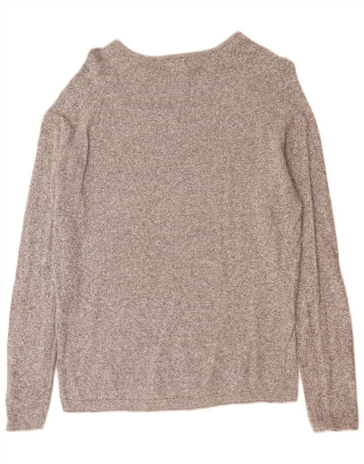 Zara Herre Top Langærmet Stor Grå Flecked