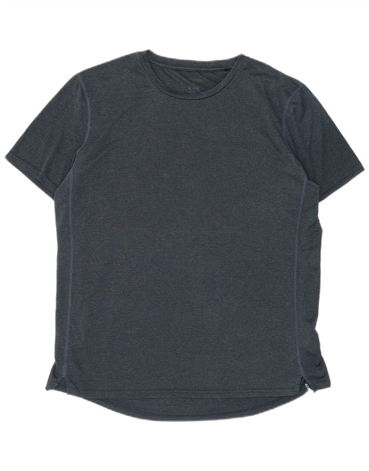 Superdry T-shirt til mænd, medium marineblå polyester