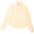 Benetton Dameskjorte UK 16 Large Off White