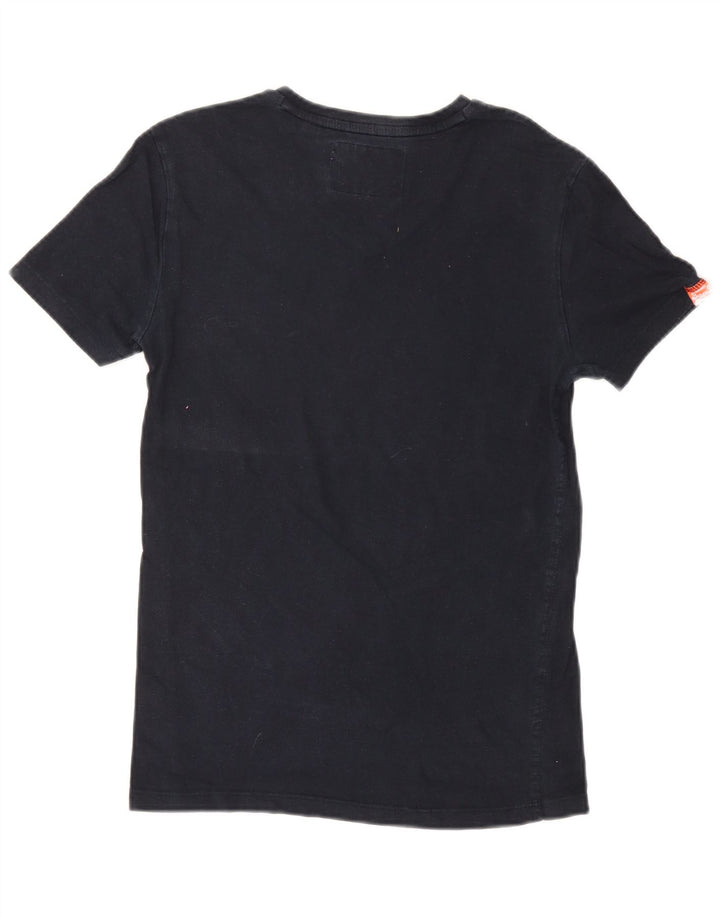 Superdry T-shirt top til mænd XS Marineblå