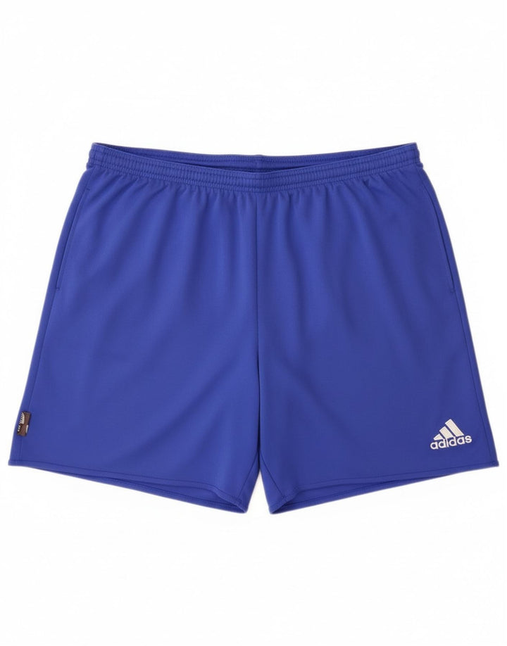 Adidas Herre Climalite Sportshorts Store Blå Polyester
