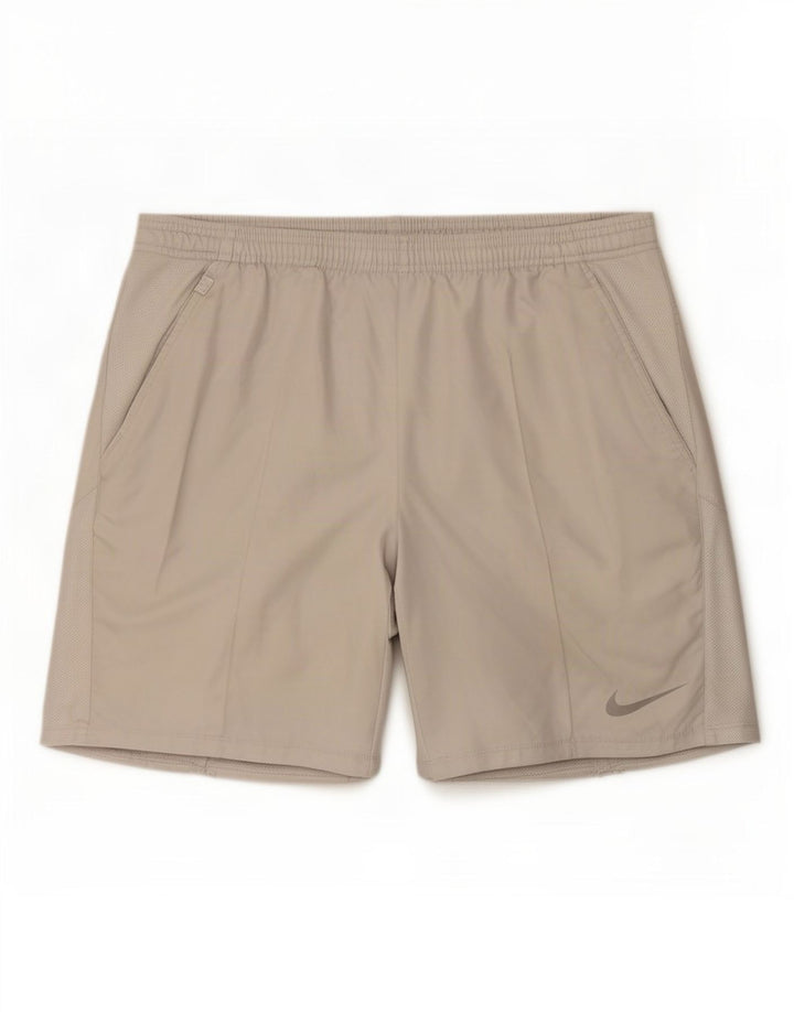 Nike Sportsshorts til mænd Medium White Polyester