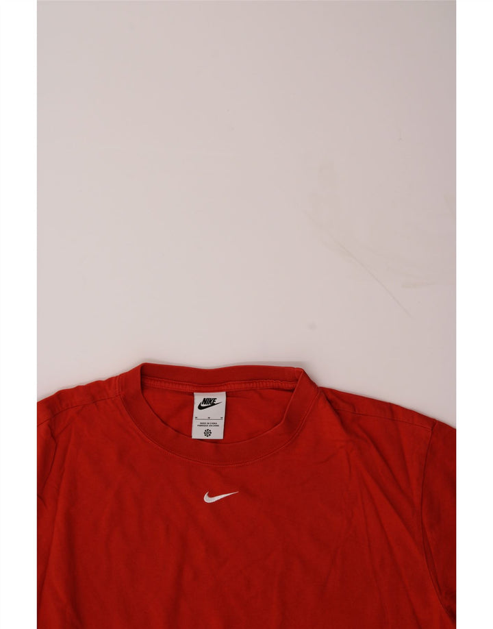 NIKE Mens T-Shirt Top Medium Orange Cotton Vintage Nike and Second-Hand Nike from Messina Hembry 