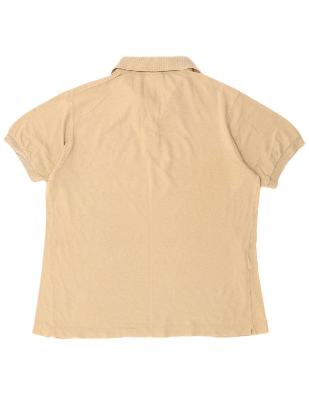 LACOSTE Poloshirt til mænd str. 5 Large Beige Bomuld