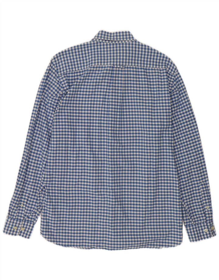 Gant Herre Regular Fit skjorte Medium Blue Gingham Cotton