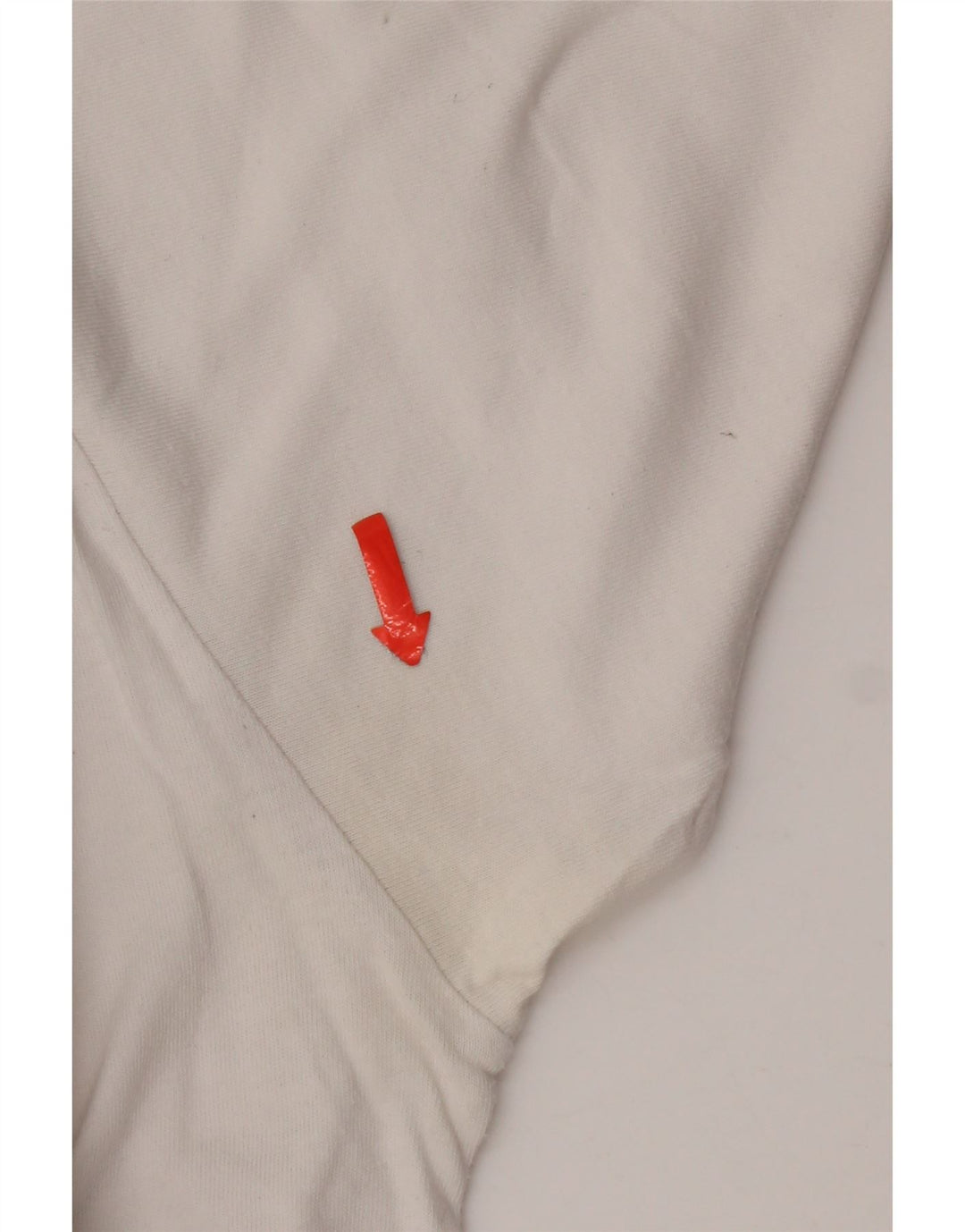 Adidas Womens Crop Oversized grafisk T-shirt top UK 12/14 Medium White