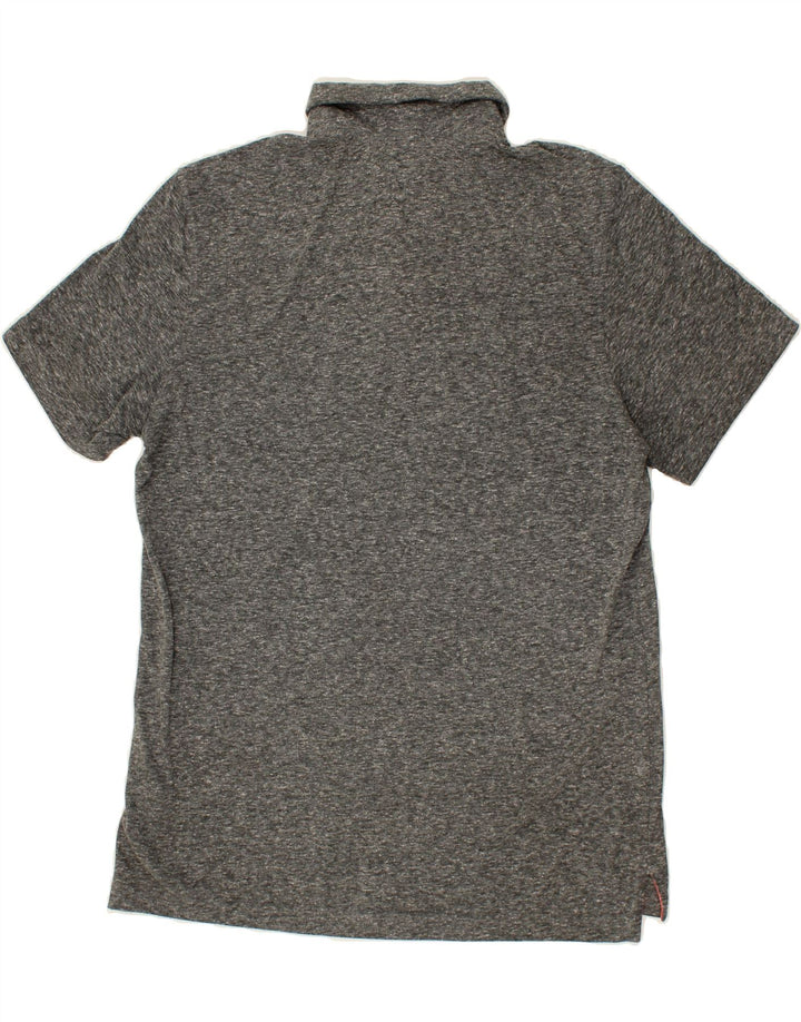 REEBOK Mens Polo Shirt Medium Grey Polyester Vintage Reebok and Second-Hand Reebok from Messina Hembry 