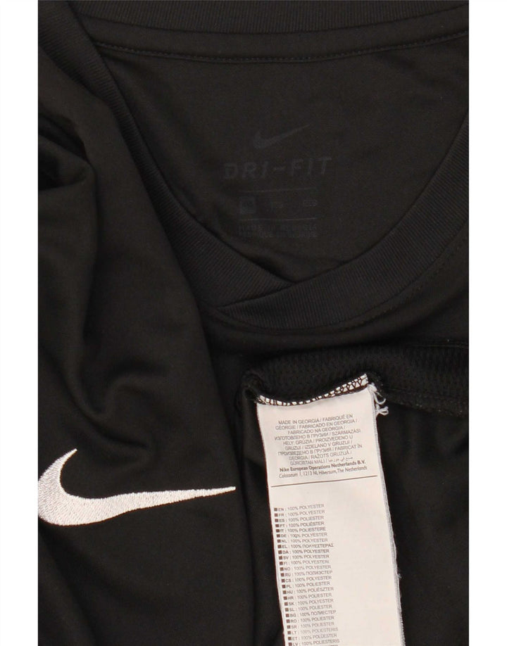 Nike herre Dri Fit T-shirt top 2XL sort polyester