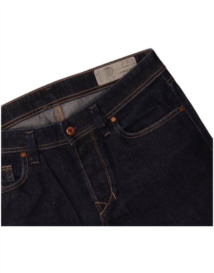 DIESEL Herre Larkee-Beex Straight Jeans W32 L30 Marineblå Bomuld