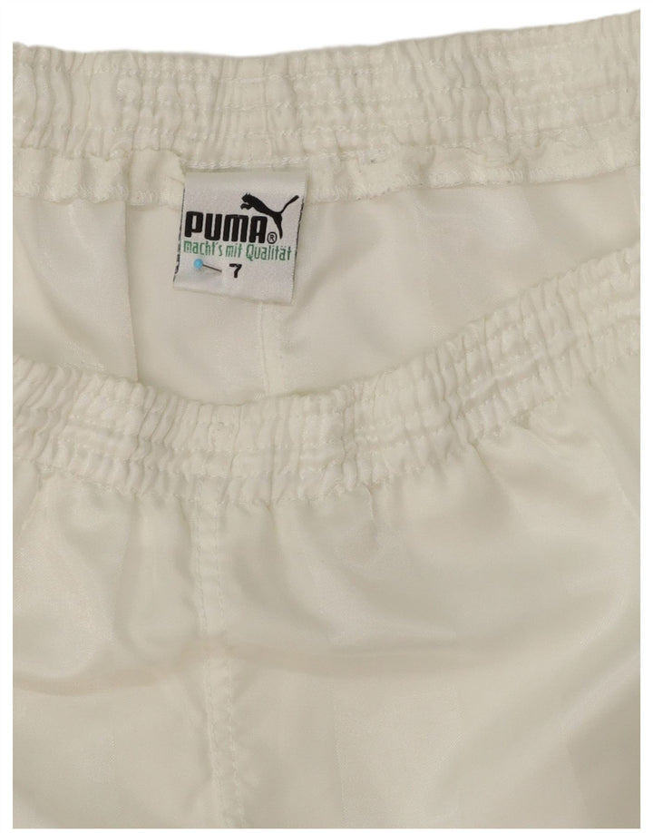 Puma Badeshorts til mænd store hvide polyamid