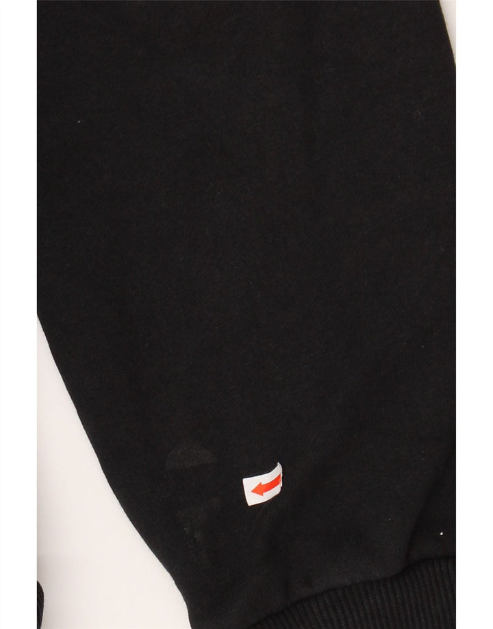 NIKE hættetrøje med lynlås til mænd Stor sort bomuld