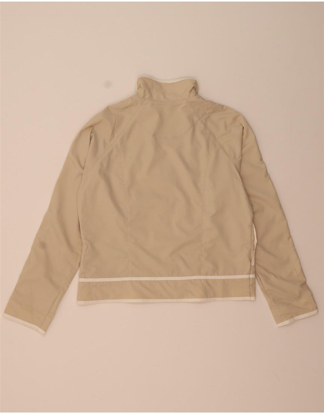 Nike træningsdragt topjakke til kvinder US 12/14 Stor beige polyester