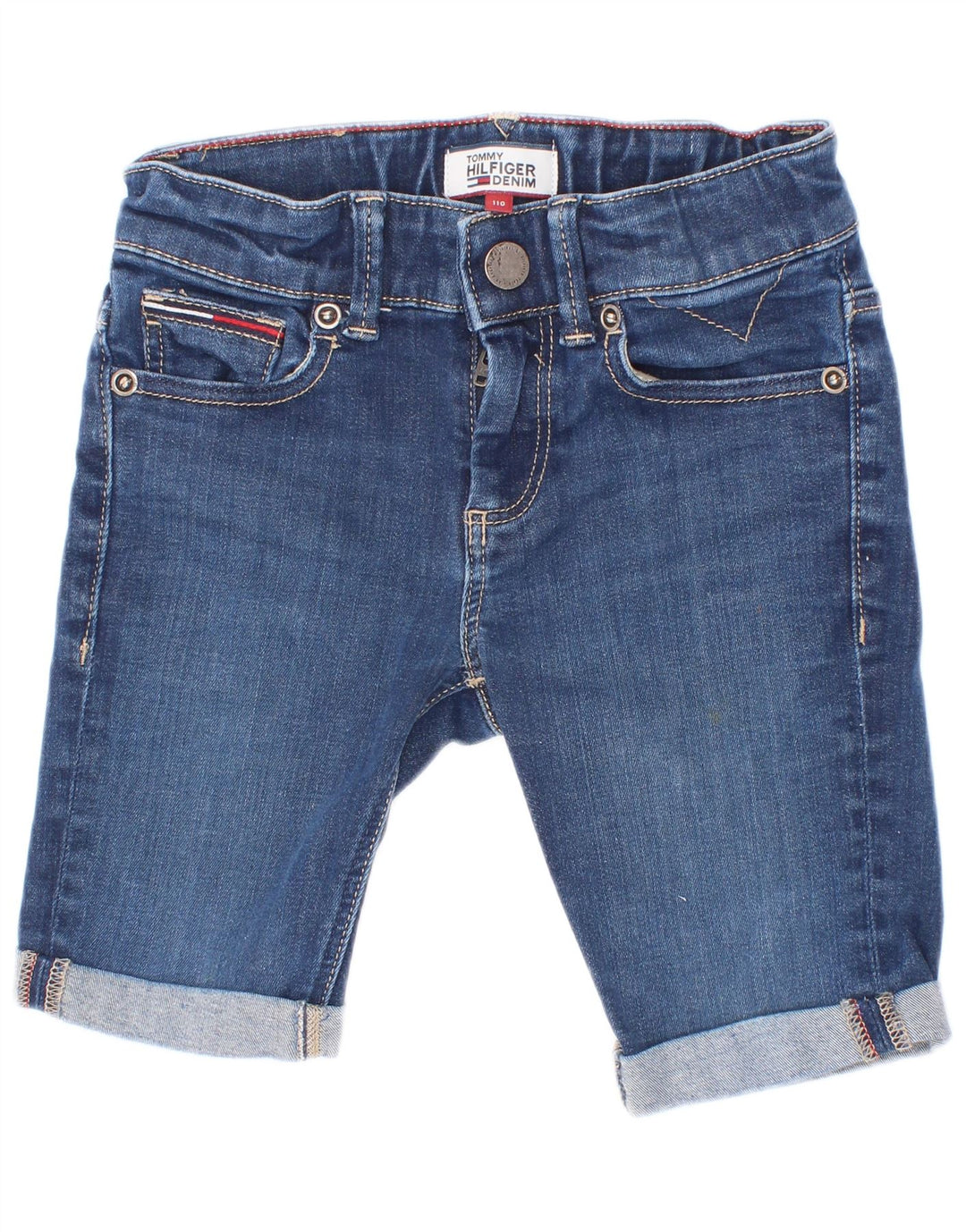 Tommy Hilfiger Boys Denim Shorts 4-5 år W20 Blå