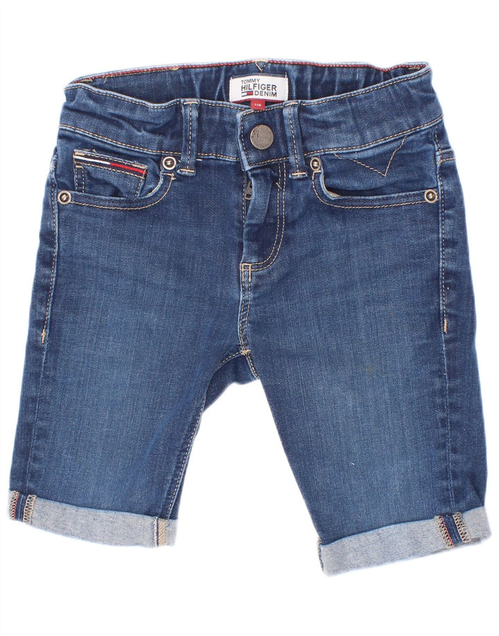 Tommy Hilfiger Boys Denim Shorts 4-5 år W20 Blå