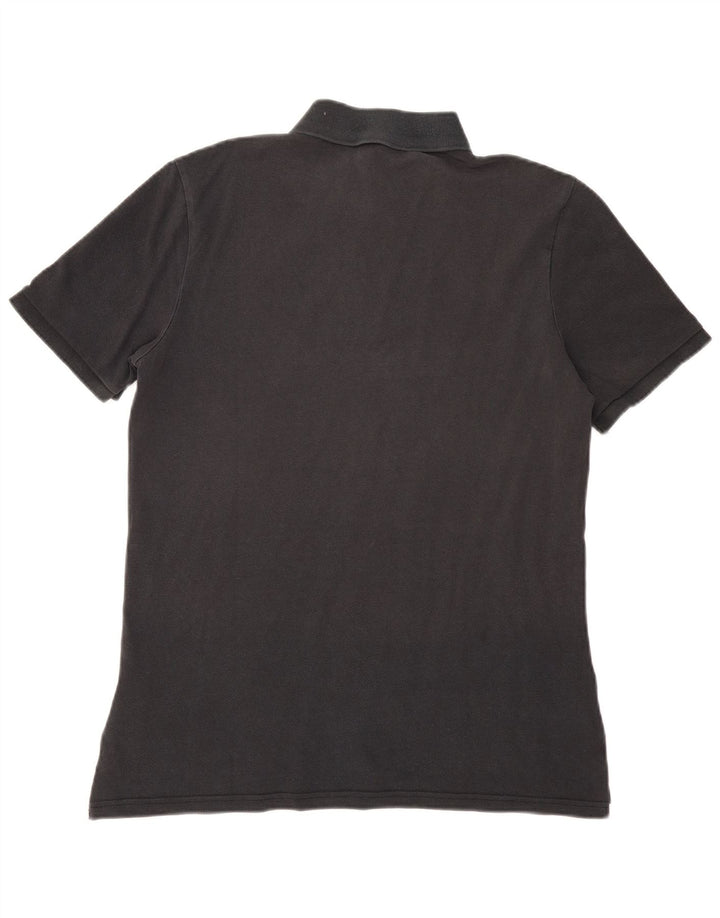 Nike poloshirt til mænd, medium sort bomuld