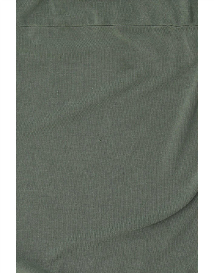 Cos Dame Oversized Top Langærmet UK 10 Small Green Lyocell
