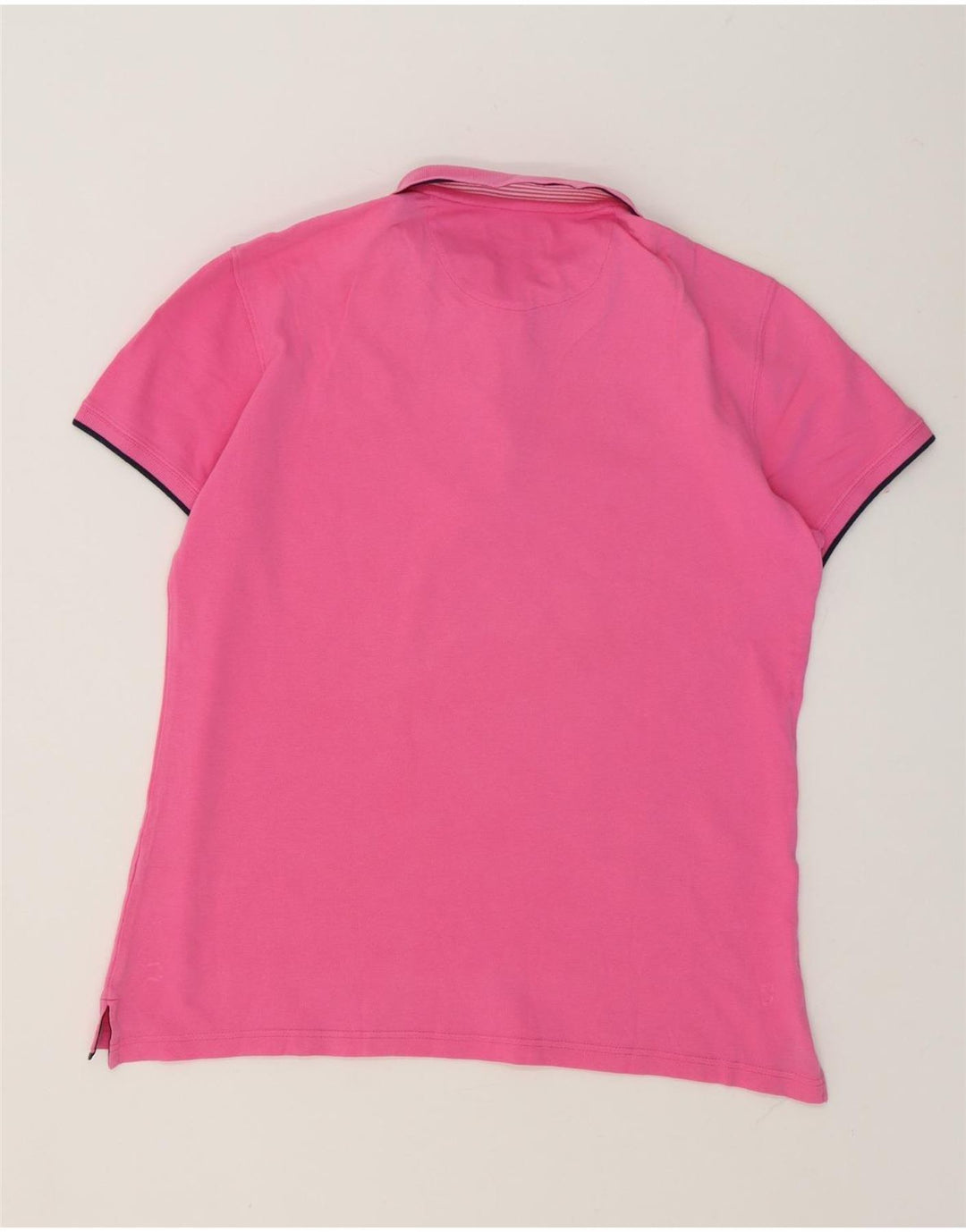 Massimo Dutti Herre Slim Fit Polo Shirt Large Pink