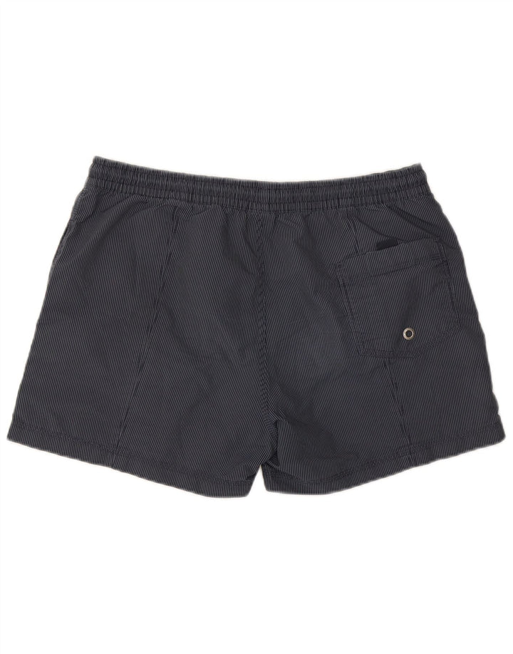 North Sails Badeshorts til mænd store marineblå stribet polyester