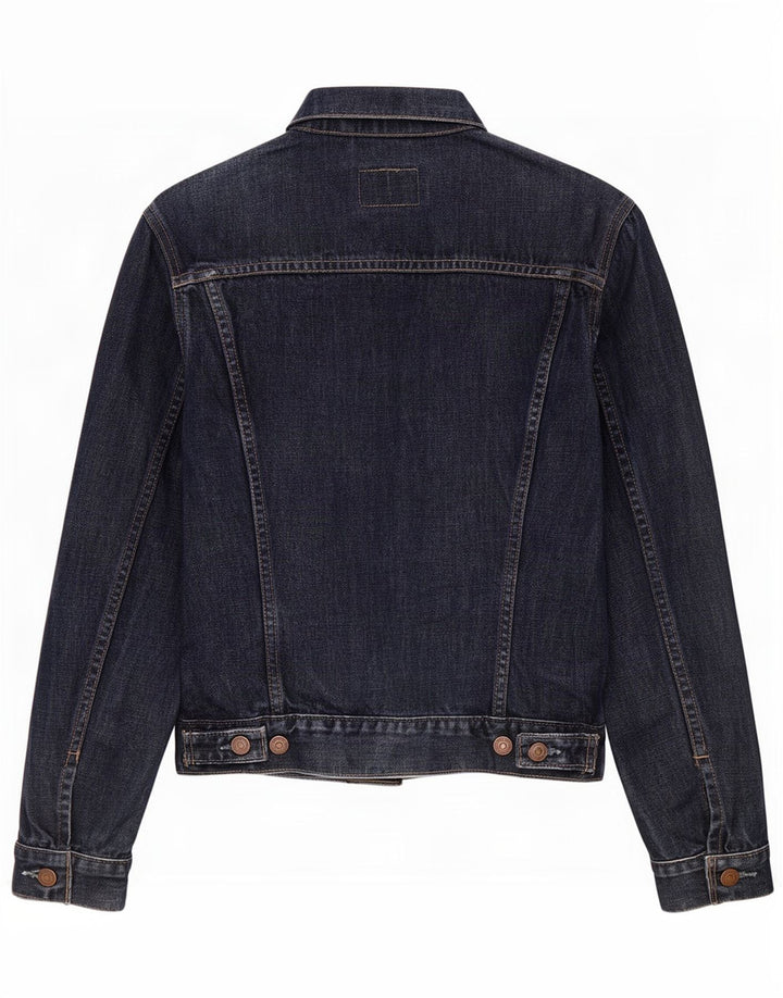 Levi's Dame denimjakke UK 12 Medium Navyblå Bomuld