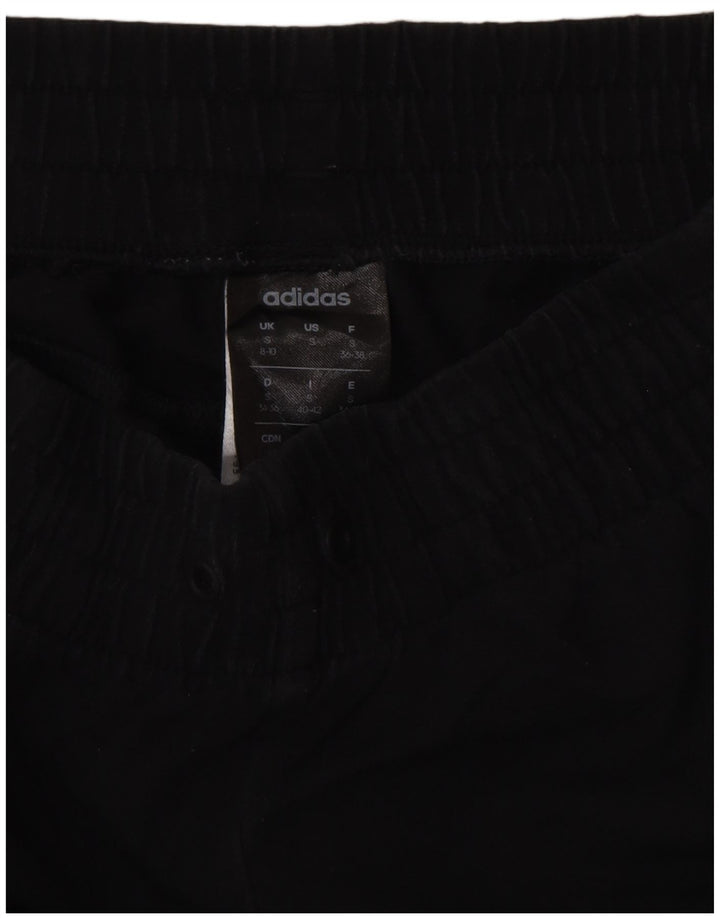 ADIDAS træningsdragt til kvinder Joggers UK 8/10 Small Black Bomuld