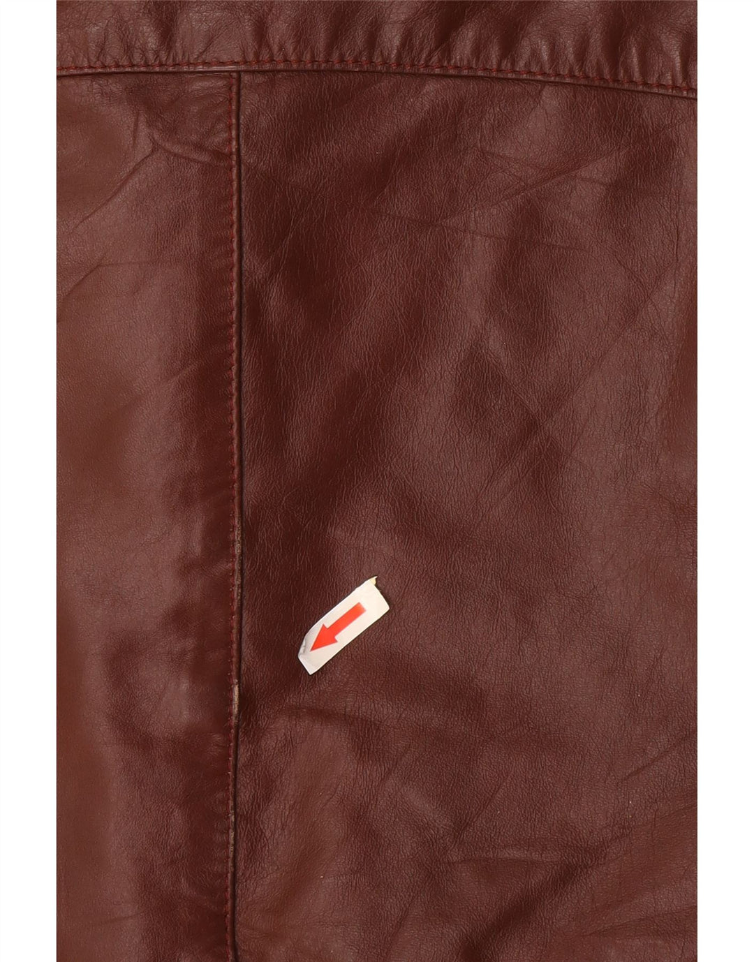 Cooper Herre Hooded Læderjakke UK 42 XL Brun Læder