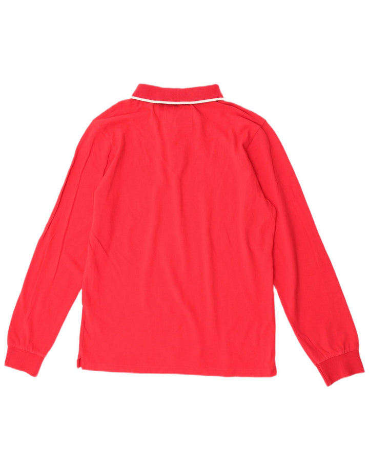 North Sails Herre Langærmet Polo Shirt Stor Rød Bomuld