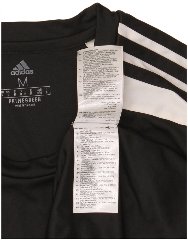 Adidas Herre Aeroready Top Langærmet Medium Sort Polyester