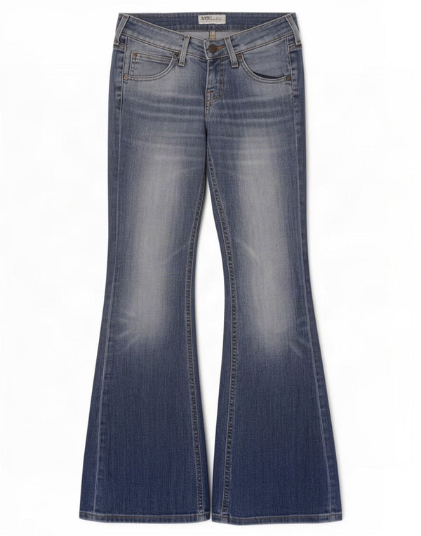 Lee Dame Gale Flared Jeans W26 L31 Blå Bomuld