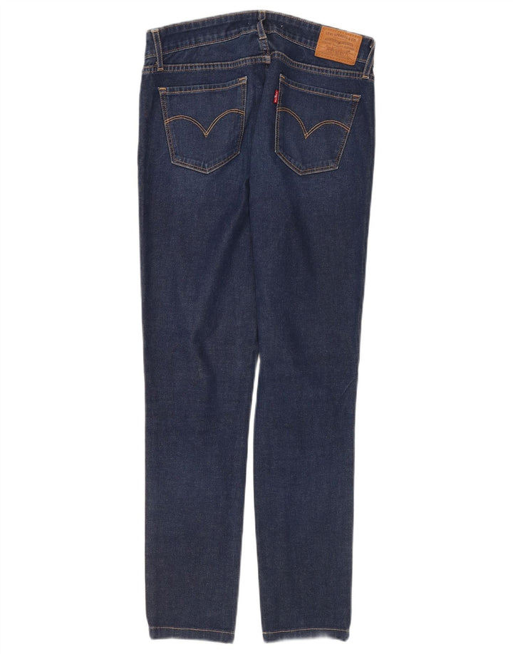 Levi's Dame 711 Skinny Jeans W28 L27 Blå