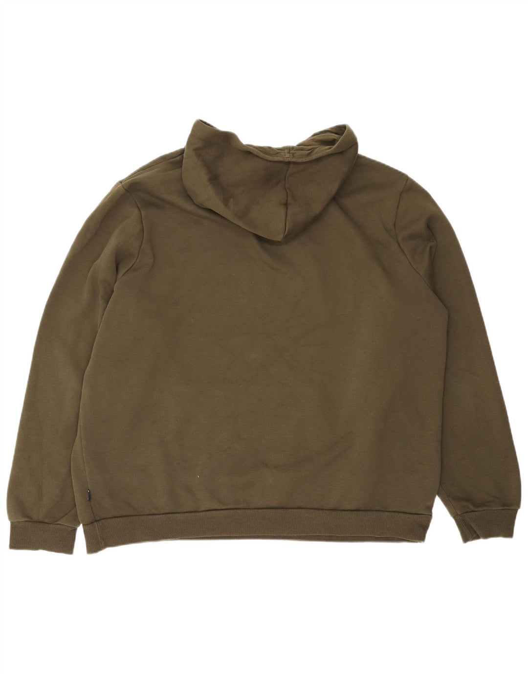 PUMA Grafisk hættetrøje til mænd 2XL Khaki Bomuld