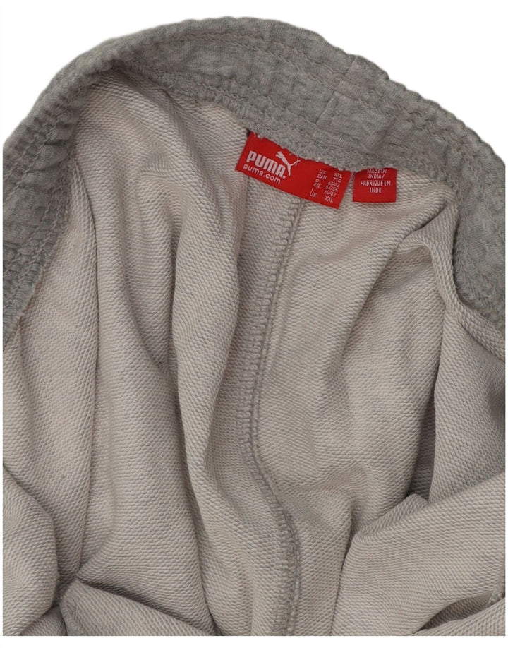 Puma Træningsdragt til mænd Joggers 2XL Grå Flecked Bomuld