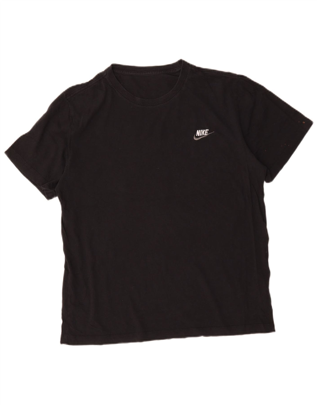 Nike T-shirt top til mænd, stor sort bomuld