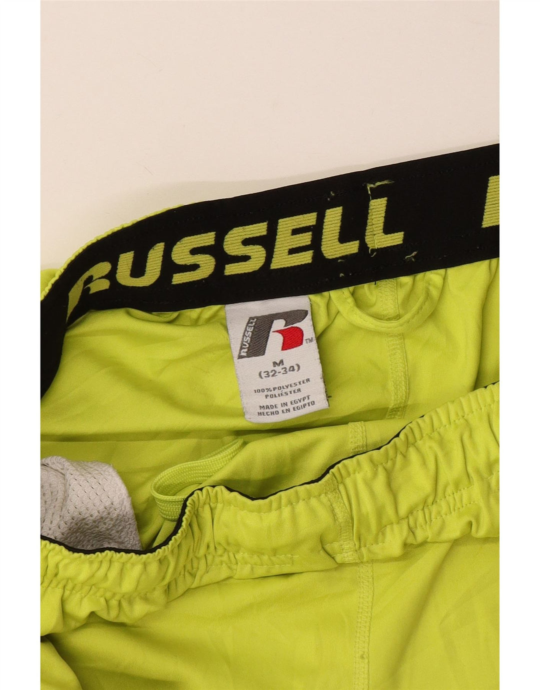 RUSSELL ATHLETIC Herre Dri-Power Sportshorts Medium Grøn Polyester