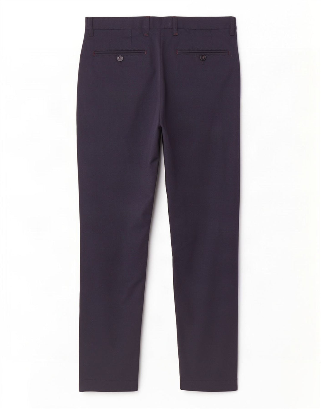 Ted Baker Herre lige jakkesæt bukser W32 L30 Marineblå polyester