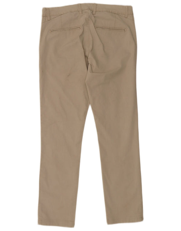 Zara Herre Skinny Chino Bukser EU 42 Large W32 L31 Beige