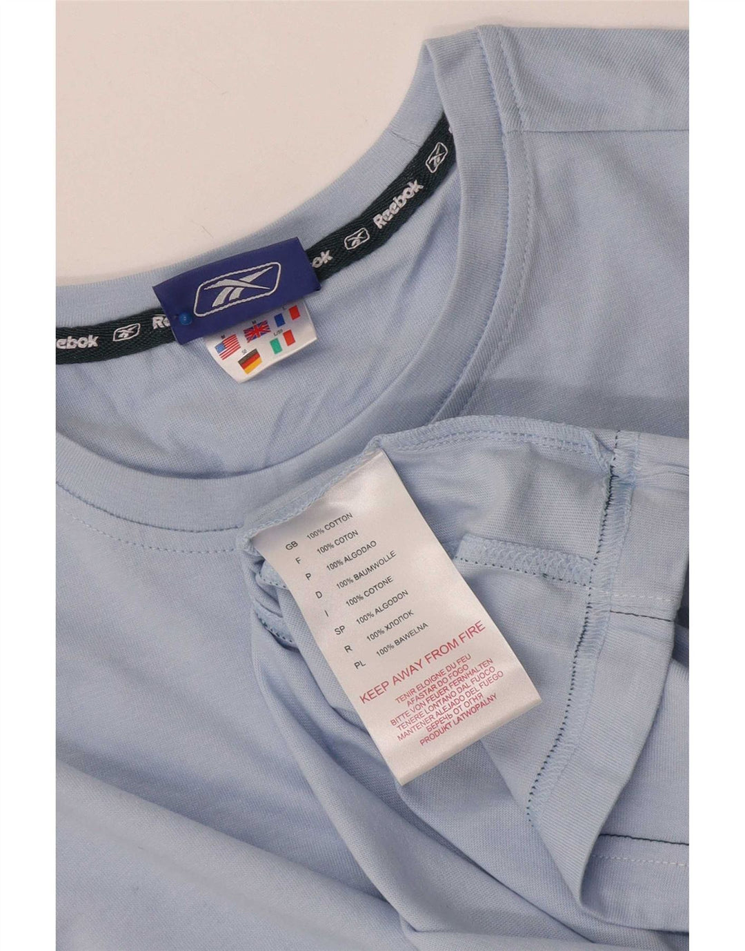 Reebok Herrevest Top Medium Blå Bomuld