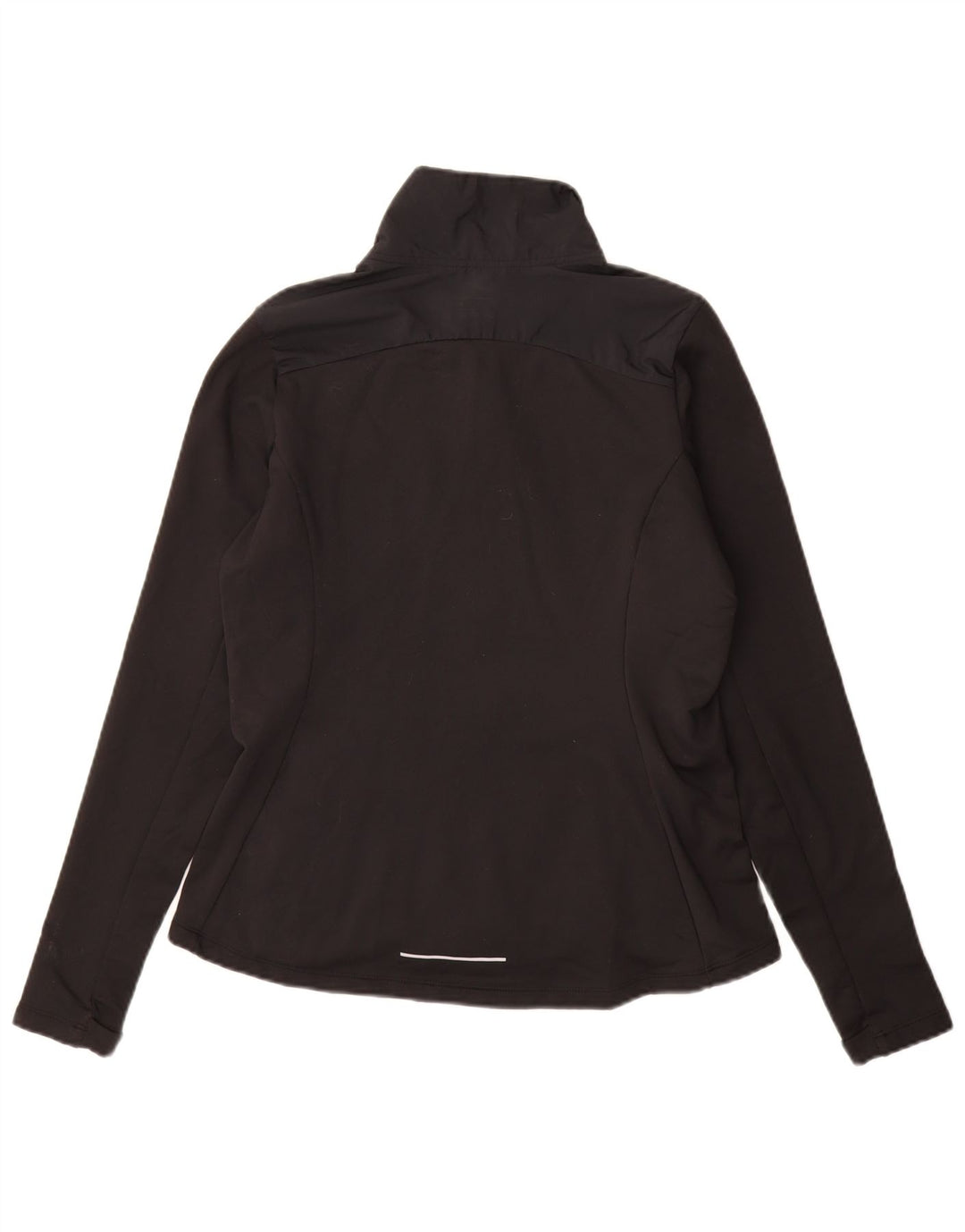 NIKE træningsdragt topjakke til kvinder UK 14 Medium Sort Spandex