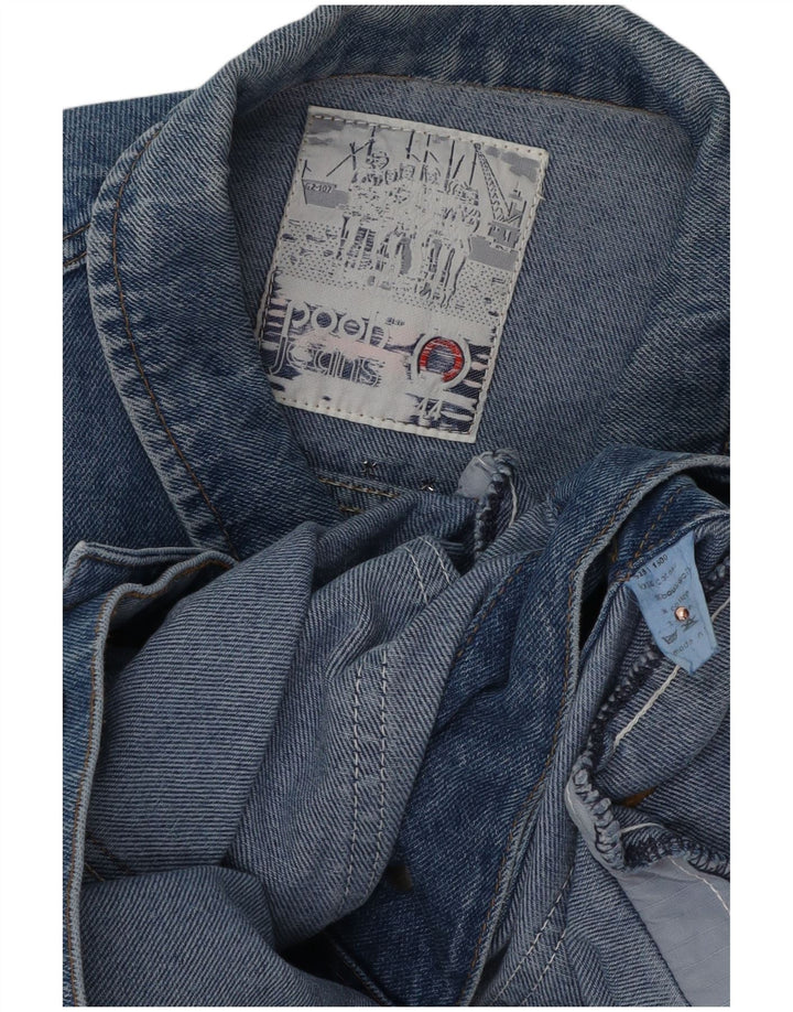 Plys Dame denimjakke EU 44 XL Blå Bomuld