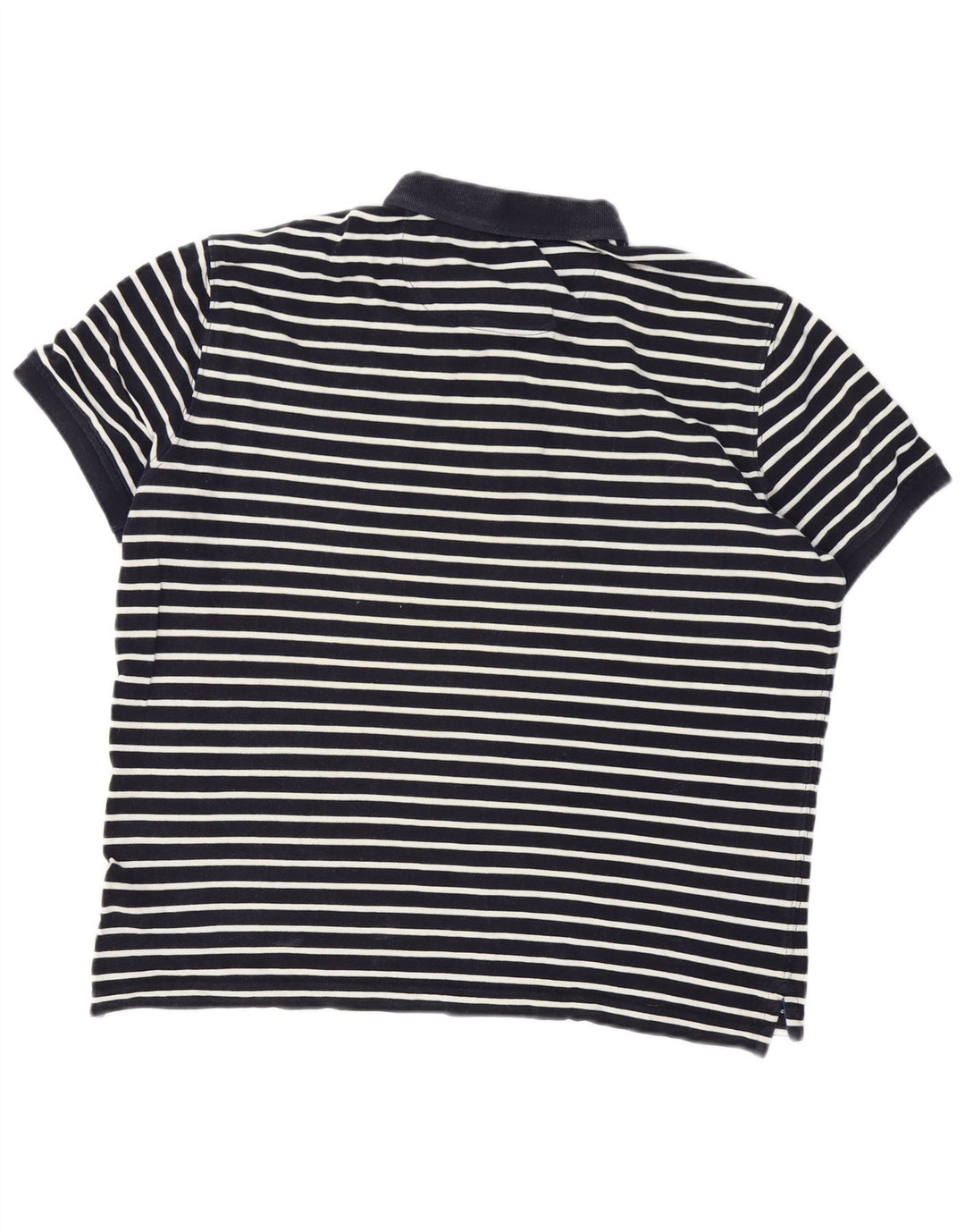 Massimo Dutti Herre poloshirt Stor marineblå stribet