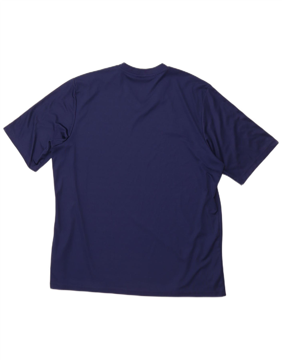ADIDAS Herre Climalite T-Shirt Top XL Marineblå Polyester