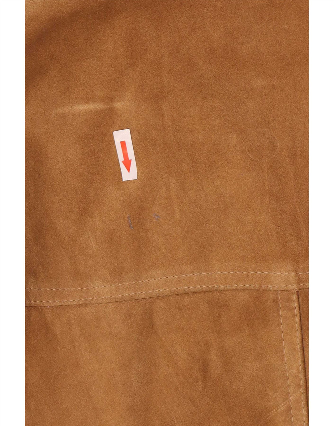 Firenze Dame 2-knaps Ruskind Blazer Jacket UK 14 Medium Beige Læder