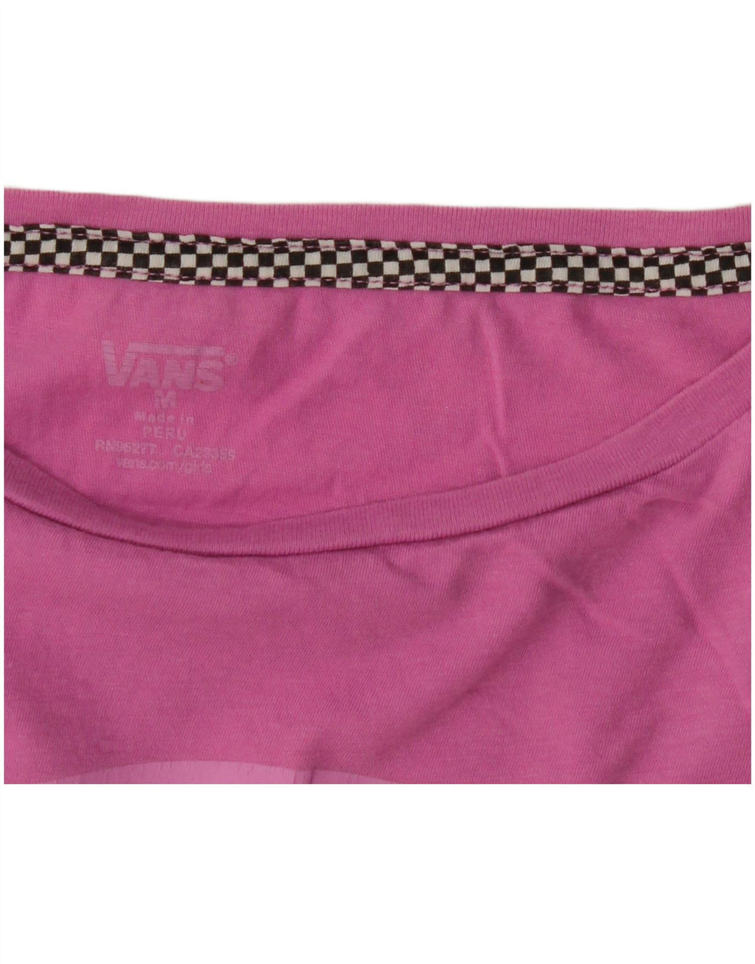 Vans Grafisk T-Shirt Top UK 12 Medium Pink
